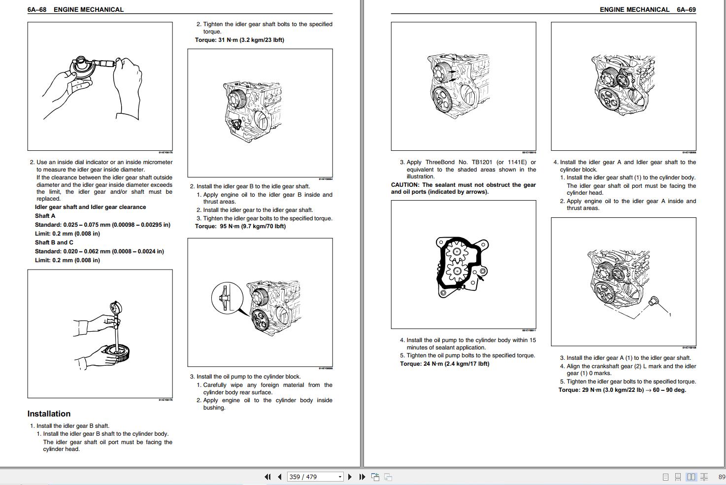 John Deere Excavator 330LC 8B Repair Technical Manual TM11594 ZH (3)