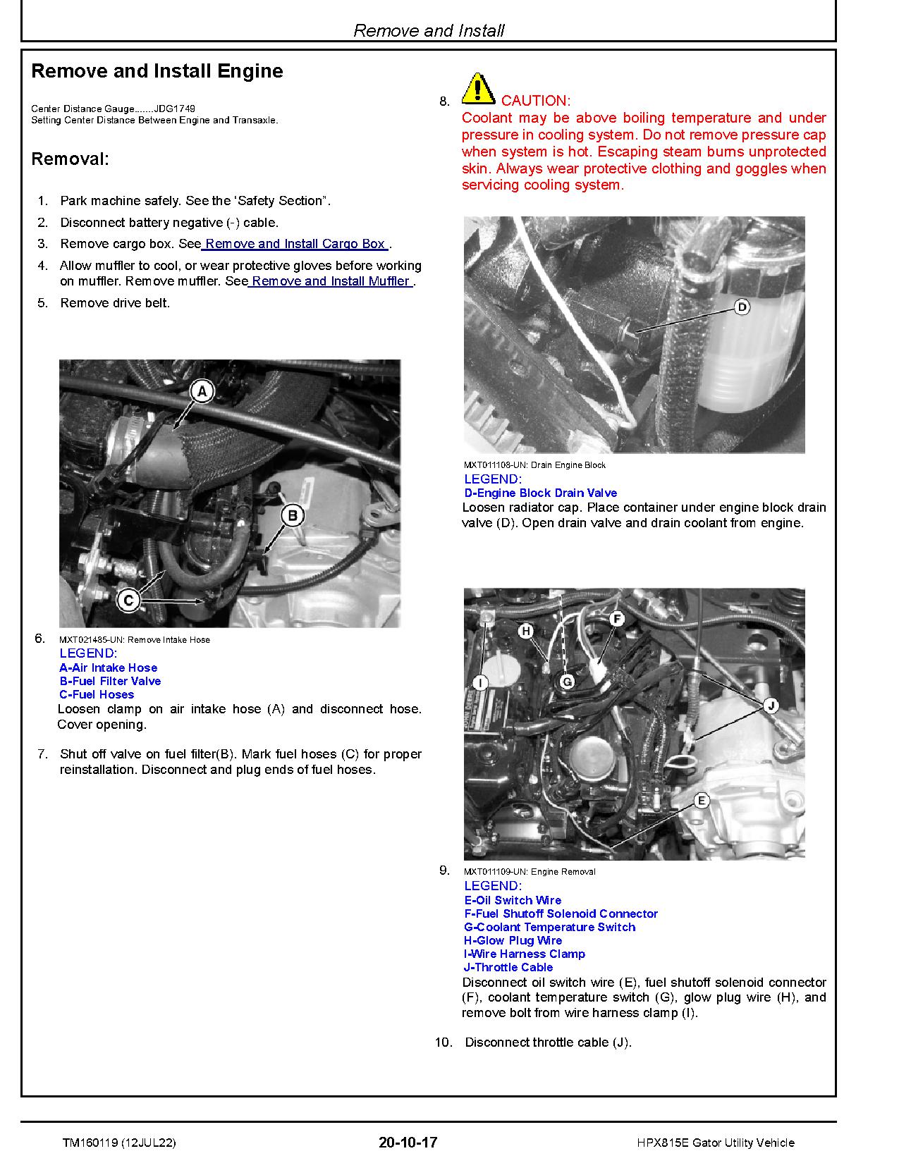 John Deere HPX815E Gator Utility Vehicles Technical Manual TM160119 (3)
