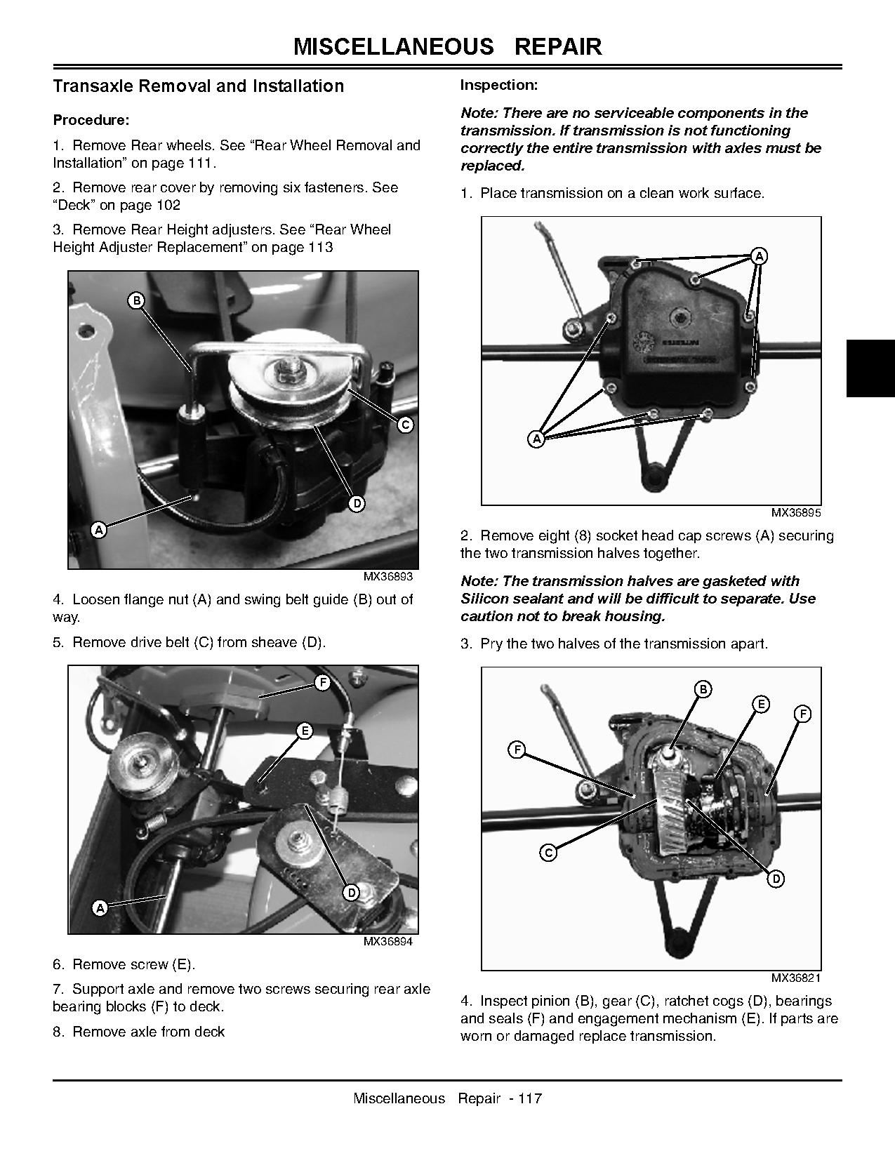 John Deere JS20 JS30 JS40 Walk Behind Rotary Mowers Technical Manual TM1335 (4)