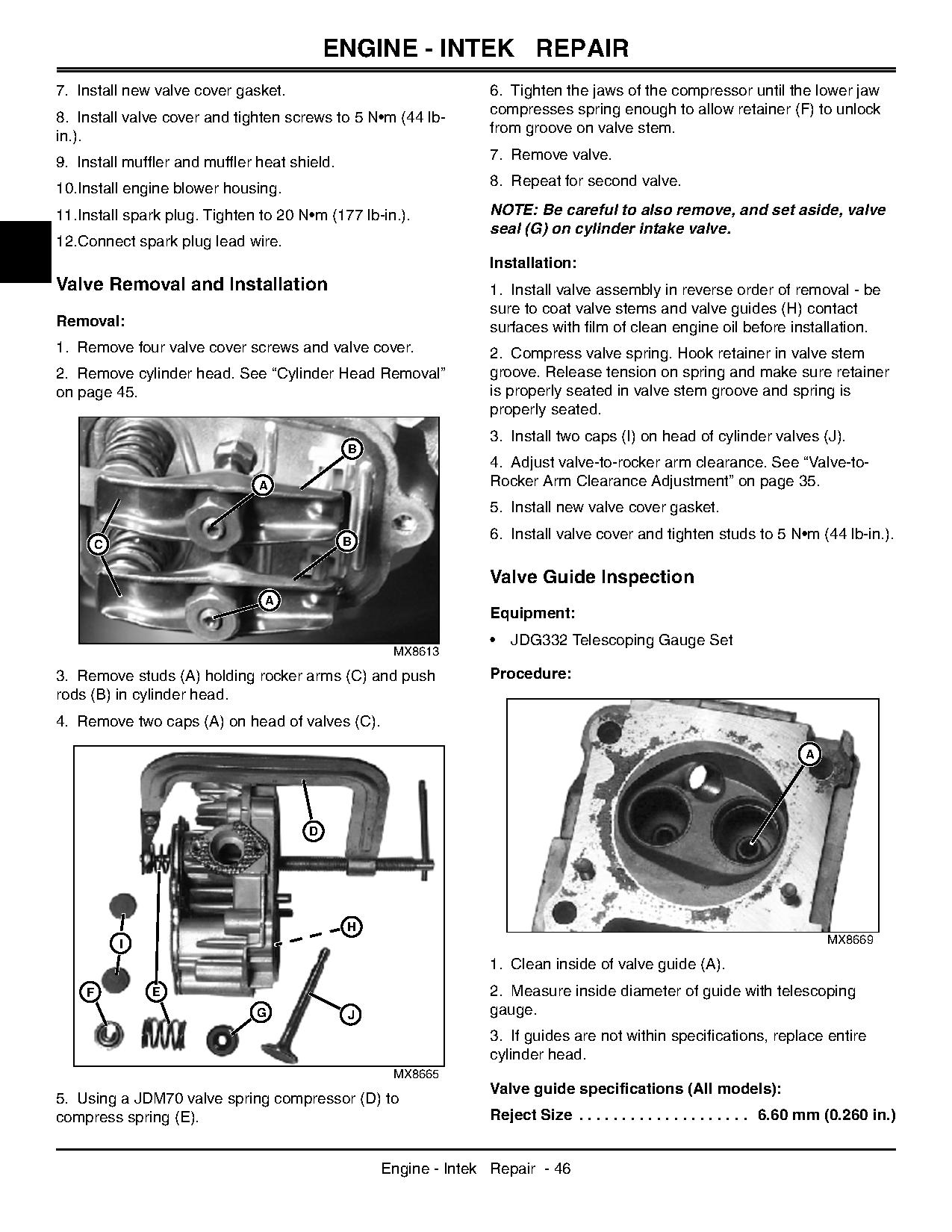 John Deere JS60H JS63 JS63C Walk Behind Rotary Mowers Technical Manual TM2209 (4)
