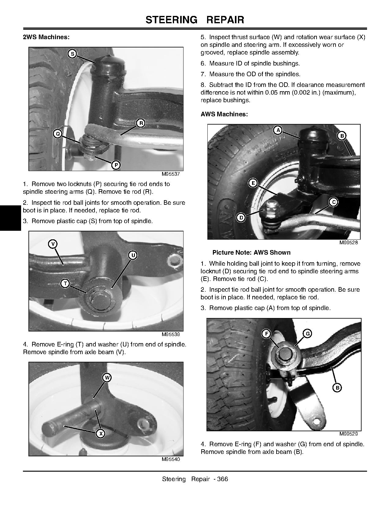 John Deere LX280 LX280AWS LX289 Garden Tractors Technical Manual TM2046 (4)