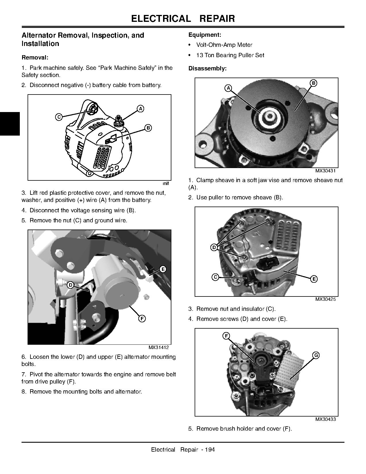John Deere M Gator A3 Utility Vehicles Technical Manual TM115719 (4)