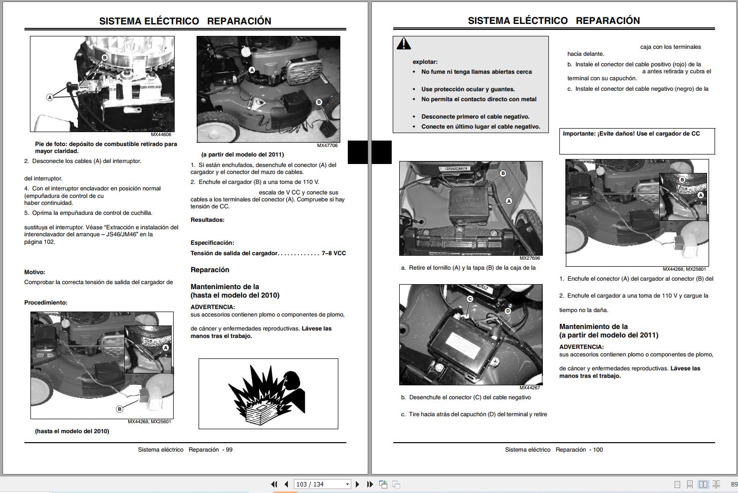 John Deere MowMentum Mower JS26 to JM46 Technical Manual TM109563 ES (3)
