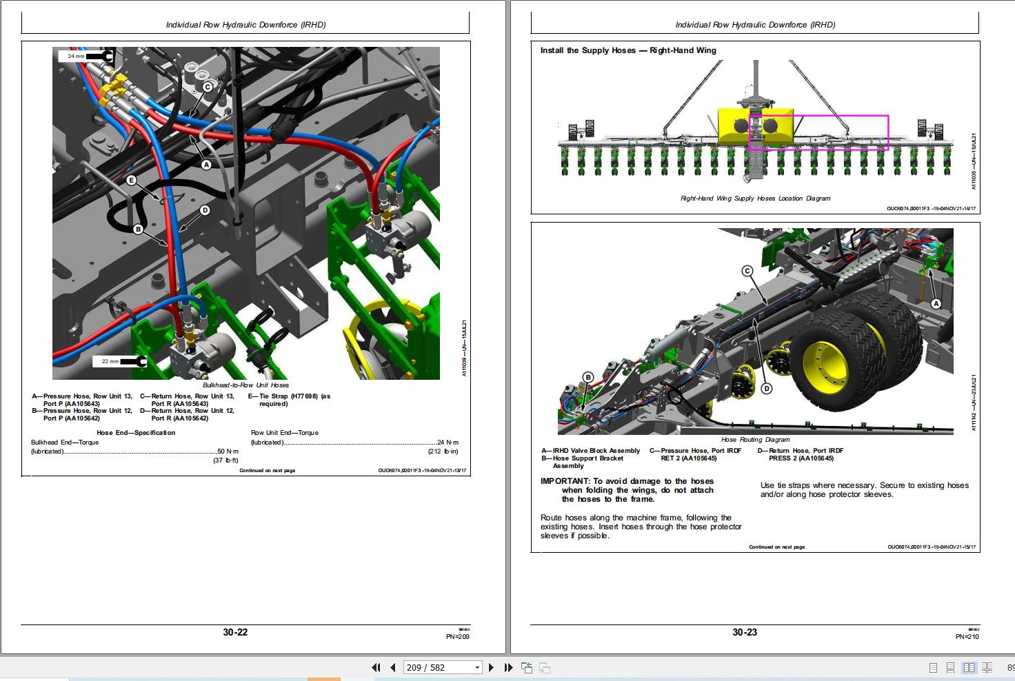 John Deere Planter DB60 Predelivery Instructions A135791 (2)