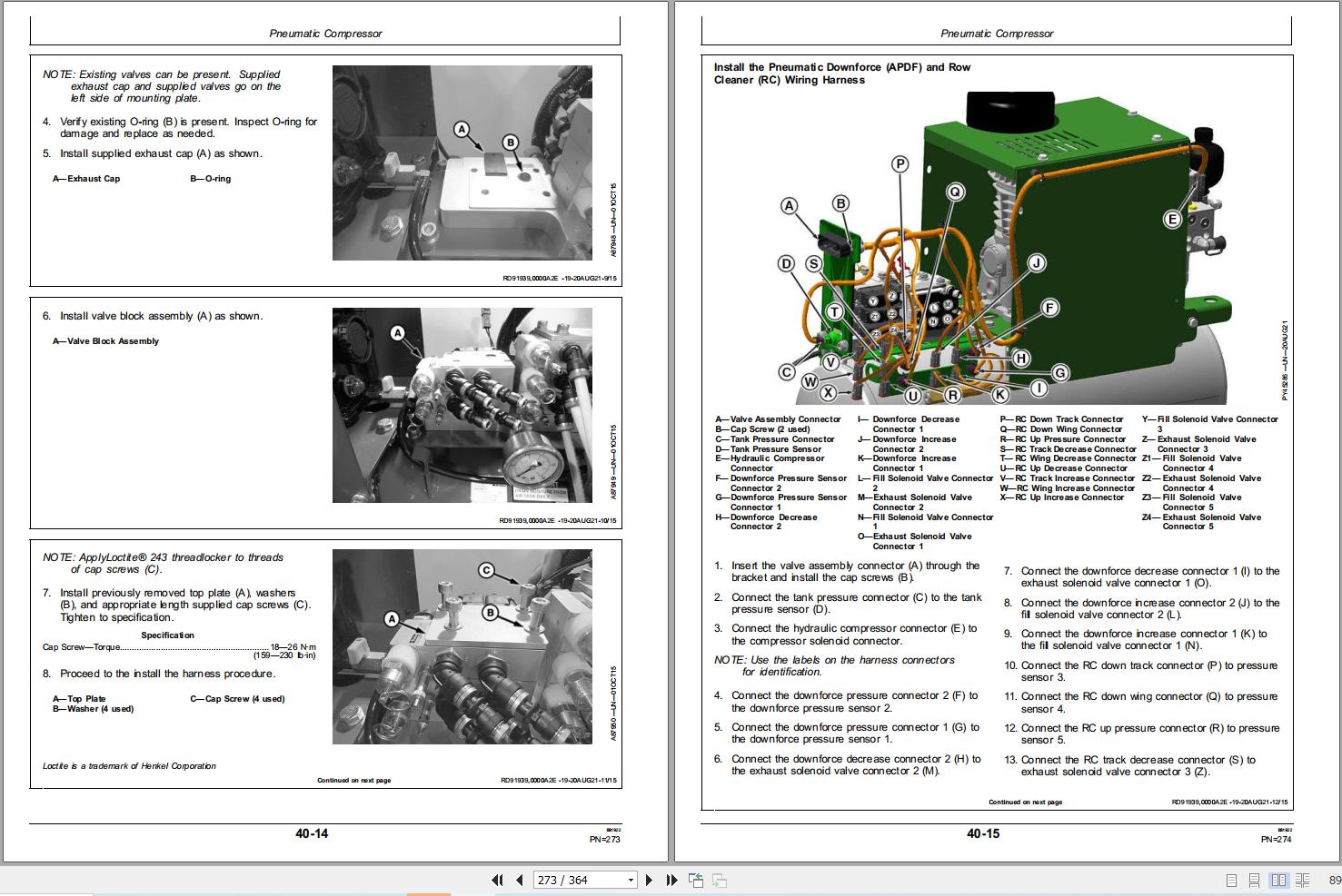 John Deere Planter DB80 Predelivery Instructions A135793 (2)