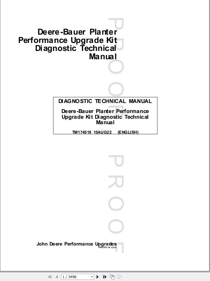 John Deere Planter Diagnostic Technical Manual TM174519 (1)