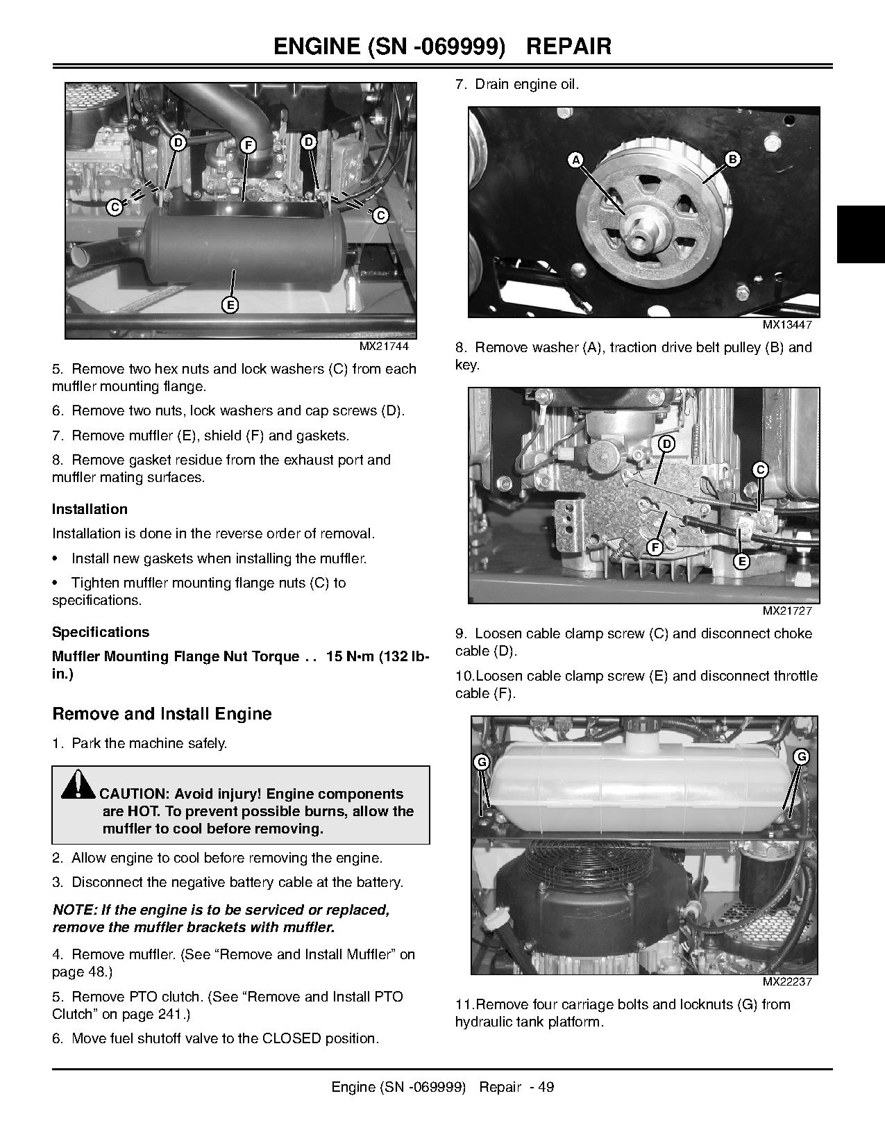 John Deere Quik Trak 647A 657A 667A Stand On Mowers Technical Manual TM2310 (3)