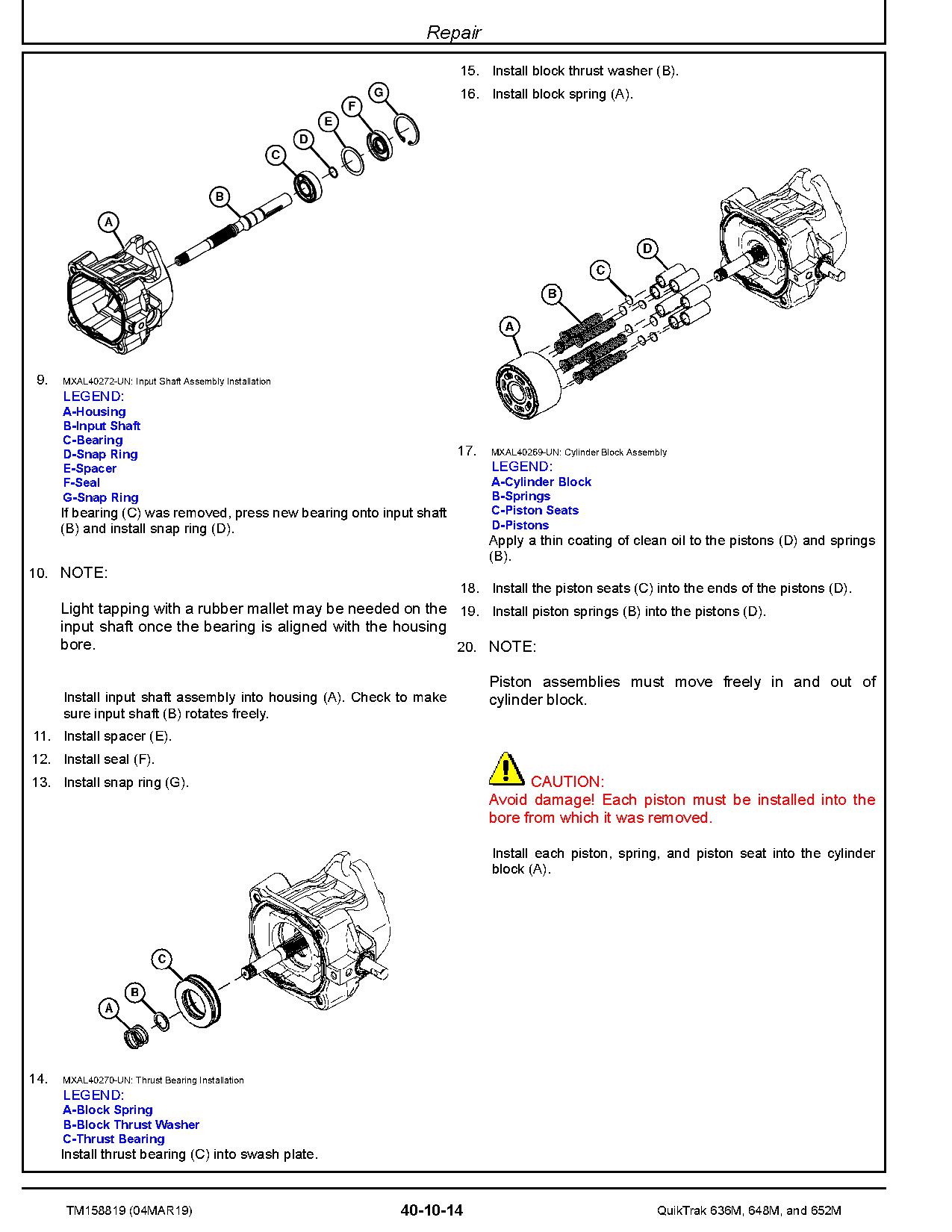 John Deere QuikTrak 636M 648M 652M Stand On Mowers Technical Manual TM158819 (3)
