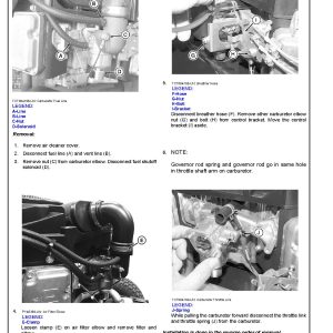 John Deere S240 Lawn Tractors Technical Manual Tm134619 (2)