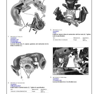John Deere Select Series X330 X350 X354 X370 X380 X384 X390 X394 Lawn Tractors Technical Manual Tm138119 (2)