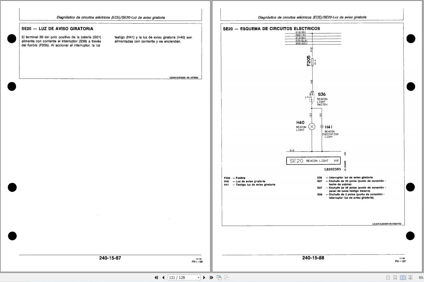John Deere Tractor 6100 6200 6300 6400 Technical Manual TM4498ELEC ES (3)