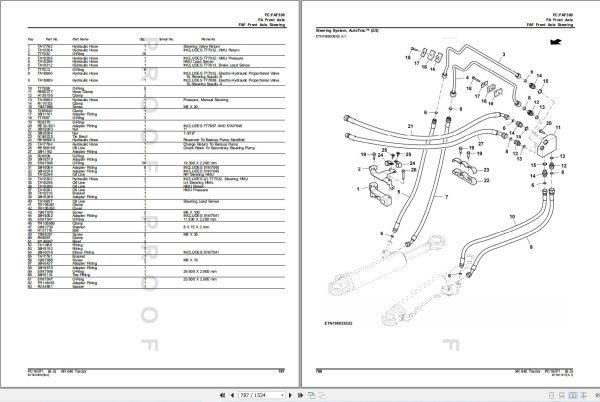 John Deere Tractor 9R 640 Parts Catalog PC16071 2021 (2)