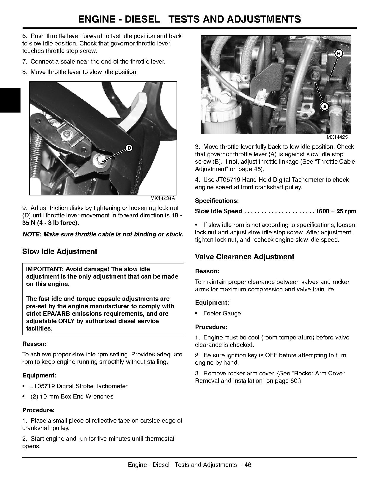 John Deere X495 X595 Lawn Tractors Technical Manual TM2158 (2)