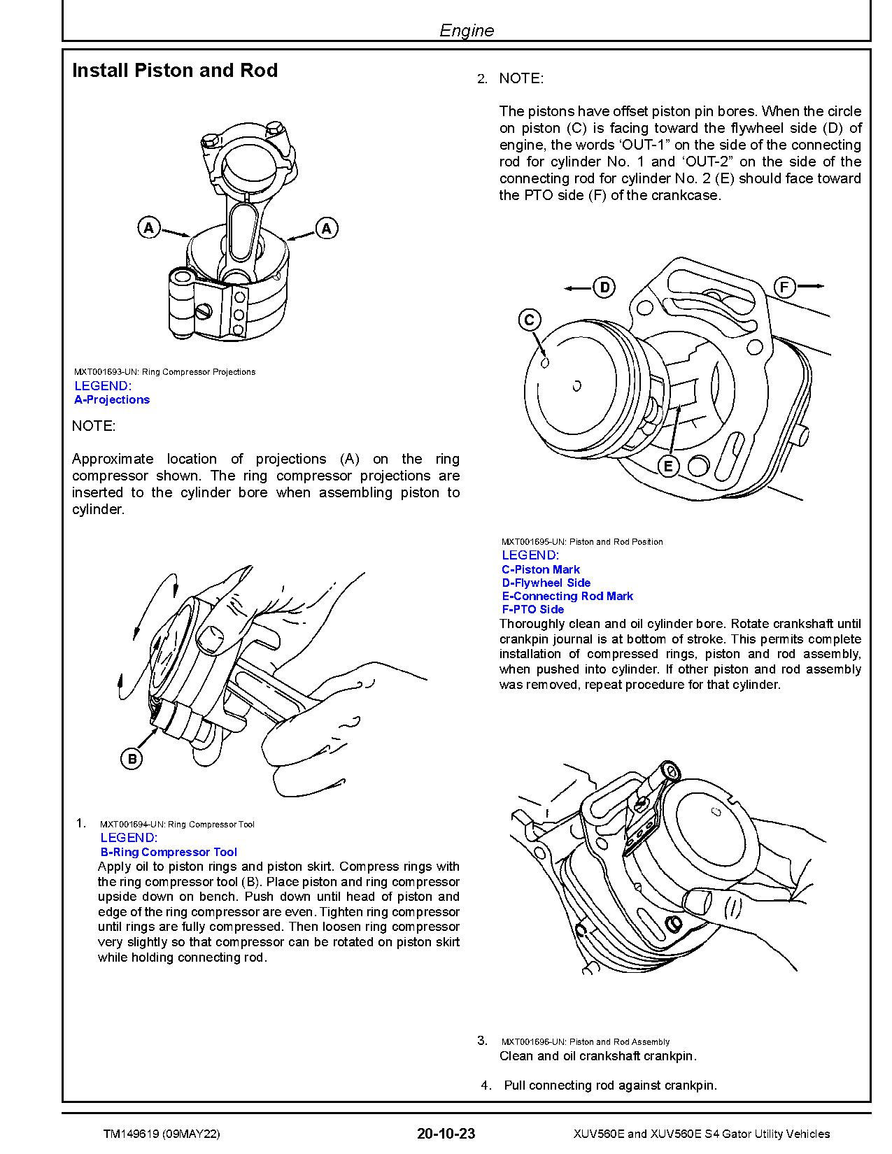 John Deere XUV560E XUV560E S4 Gator Utility Vehicles Technical Manual TM149619 (3)