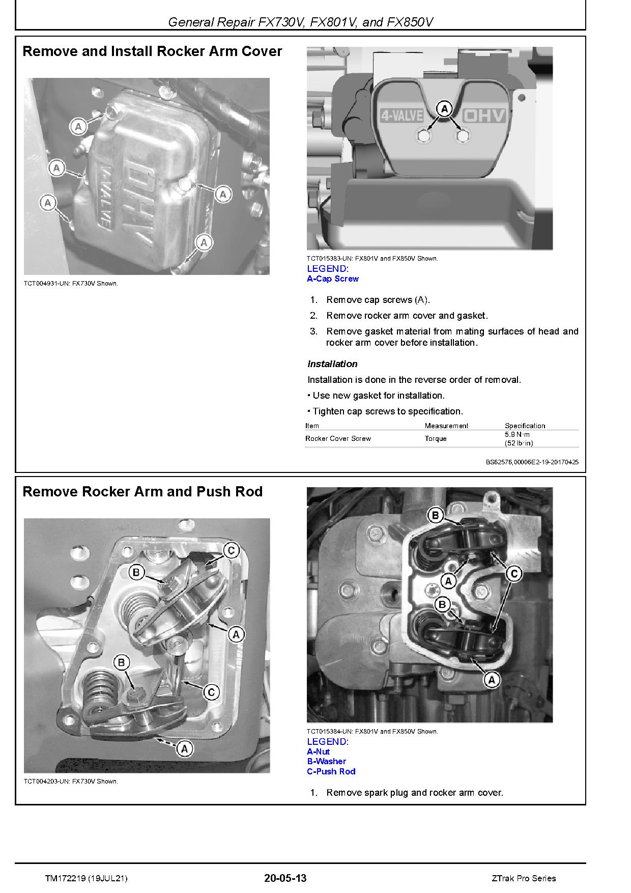 John Deere Z915E Z920M Z920R Z930M Z930R Z950M Z950R Z960M Z960R Z970R ZTrak Pro Zero Turn Mowers Technical Manual TM172219 (2)
