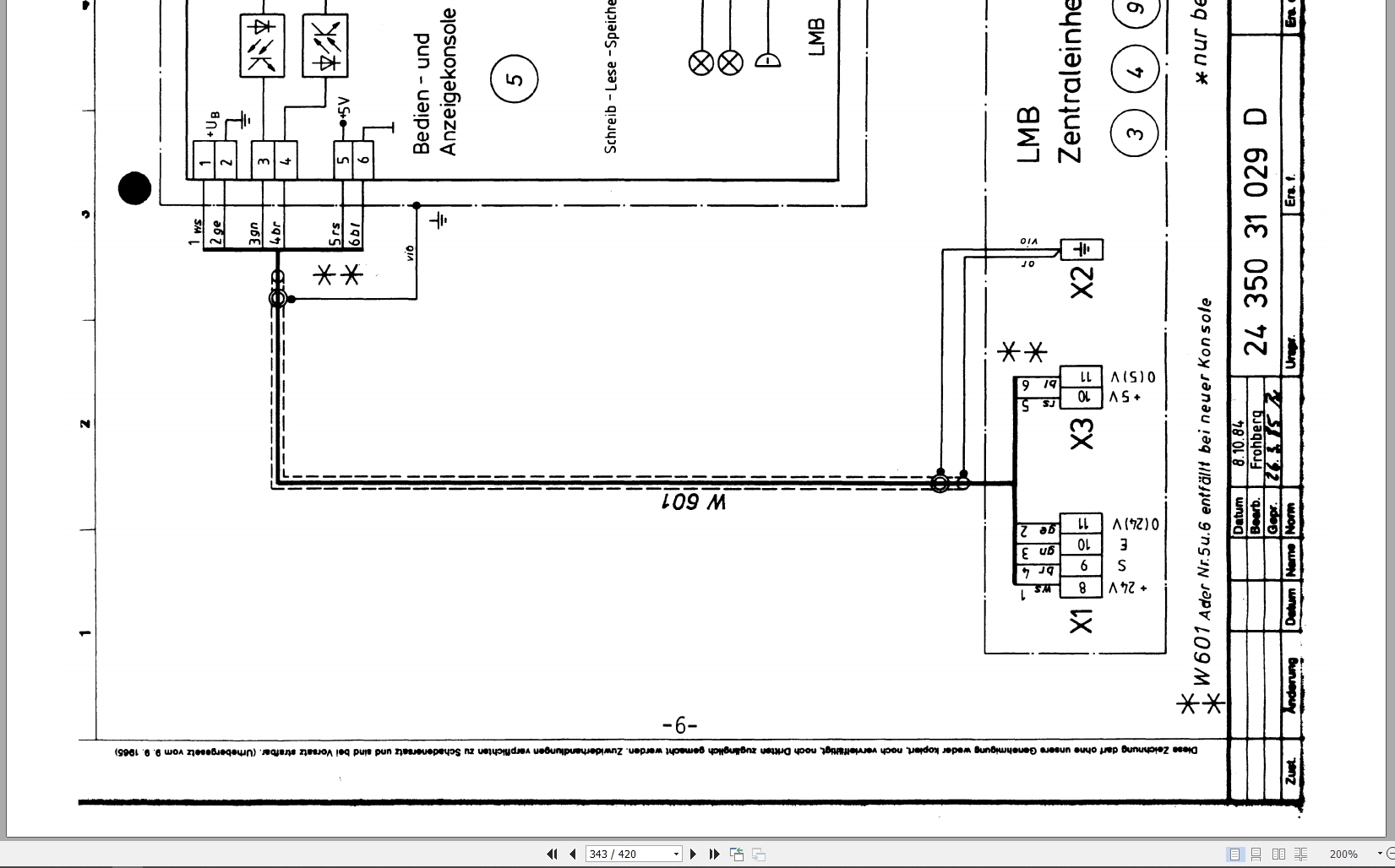 Liebherr Crane LTM 1070 Service Operating Instructions Manual And Wiring Diagram 5