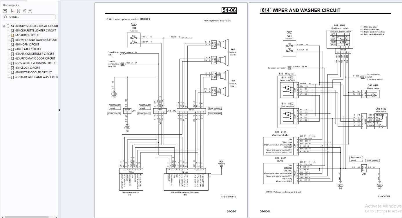Mitsubishi FUSO ROSA Shop Manual 00ELB0092 2