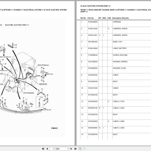 Mitsubishi Forklift FB18K Europe Parts Catalog (1)