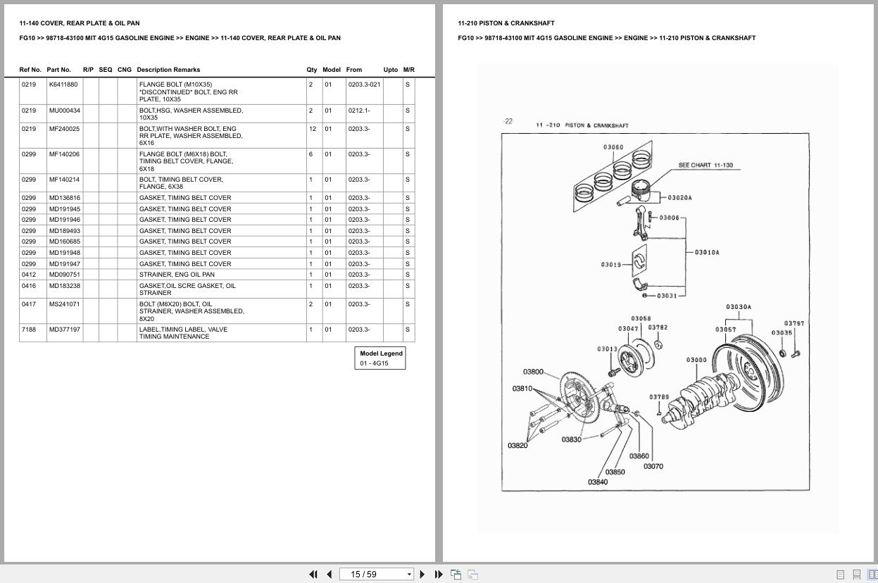 Mitsubishi Forklift FG10 Europe Parts Catalog (2)