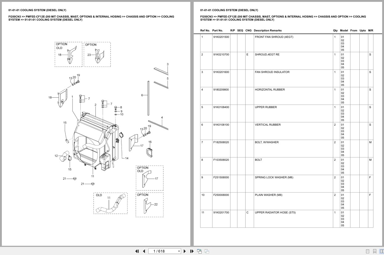 Mitsubishi Forklift FG50CN3 Europe Parts Catalog (3)