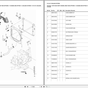 Mitsubishi Forklift FGC15N Europe Parts Catalog (1)