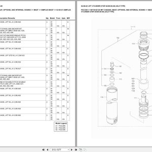 Mitsubishi Forklift FGC33N Europe Parts Catalog (1)