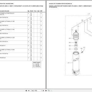 Mitsubishi Forklift FGE18N Europe Parts Catalog (1)