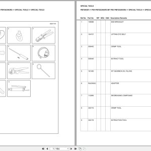 Mitsubishi Forklift PBF20N3R Europe Parts Catalog (1)