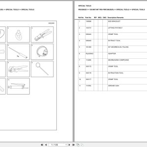 Mitsubishi Forklift PBV20N3D Europe Parts Catalog (1)