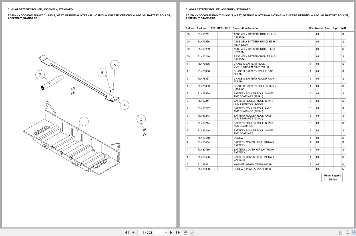 Mitsubishi Forklift RB16N Europe Parts Catalog (3)