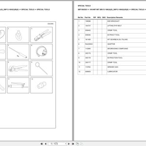 Mitsubishi Forklift SBF16N3SS 1HS MIT Europe Parts Catalog (1)