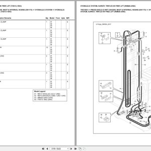 Mitsubishi Forklift THD15N3 Europe Parts Catalog (1)