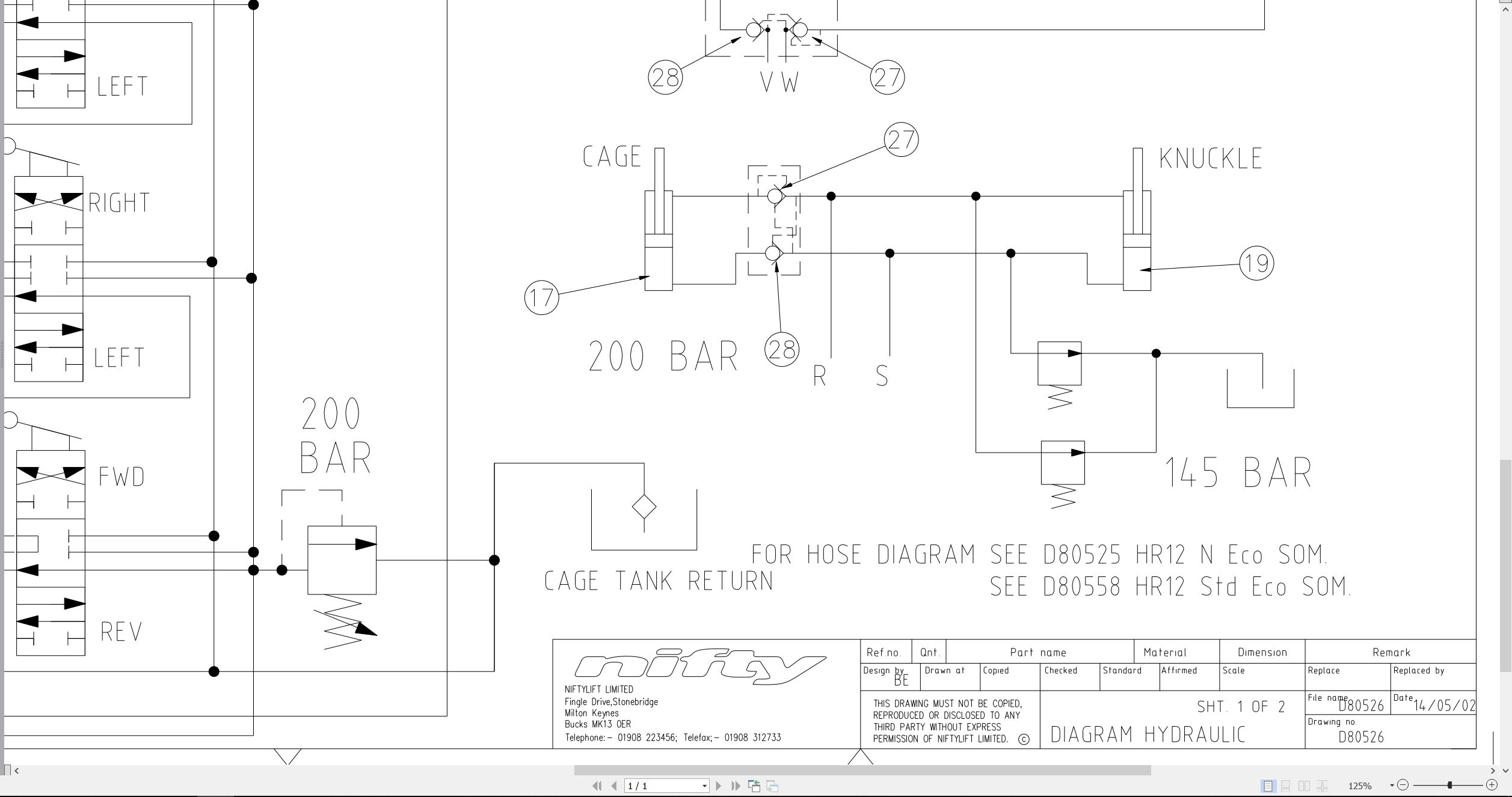 NIFTYLIFT Articulating Boom Lifts HR12N 25946 Operating Parts Manual And Diagram 2013 EN DE (4)