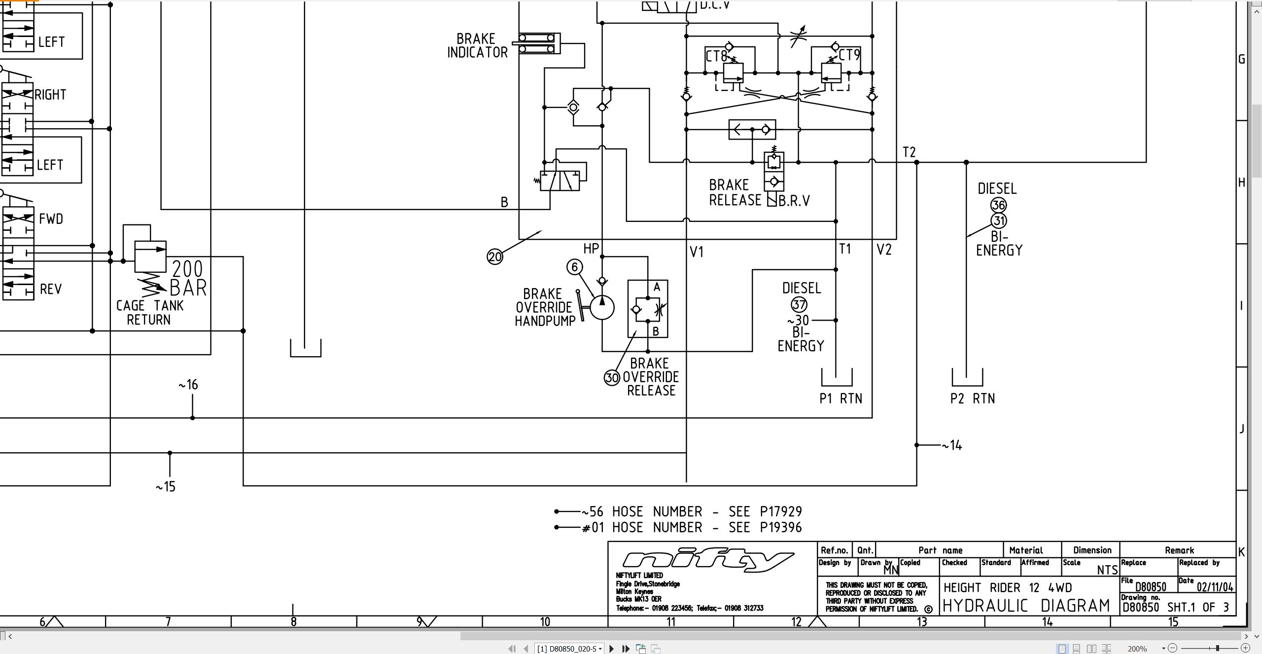 NIFTYLIFT Articulating Boom Lifts SP34 57321 Operating Parts Manual And Diagram 2023 (4)