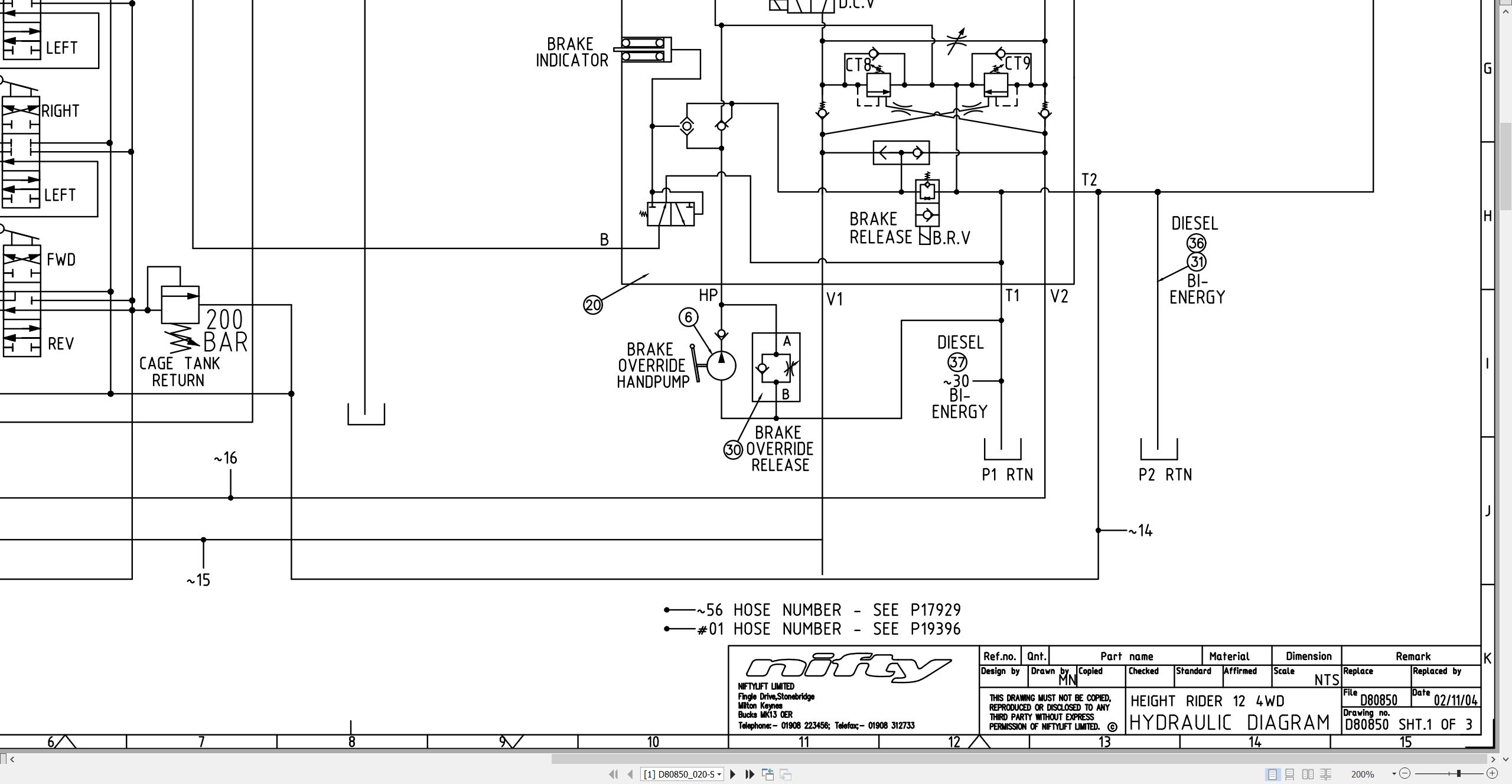 NIFTYLIFT Articulating Boom Lifts SP34 57518 Operating Parts Manual And Diagram 2023 (4)