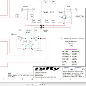 NIFTYLIFT Articulating Boom Lifts SP45 II 32798 Operating Service Parts Manual And Diagram 2018 (4)