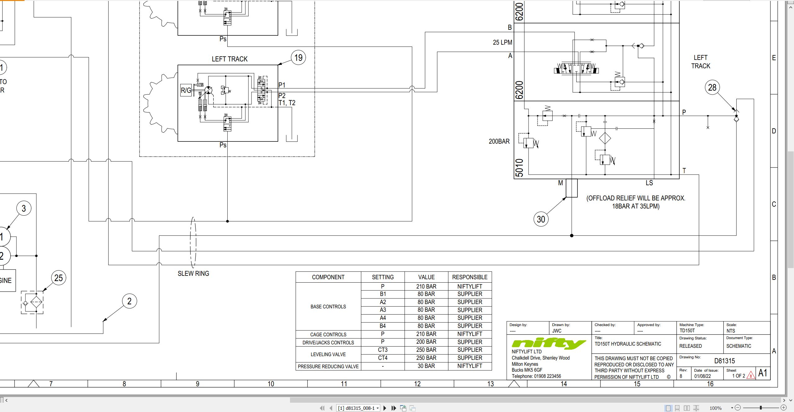 NIFTYLIFT Articulating Boom Lifts TD42T 55754 Operating Service Parts Manual And Diagram 2024 (4)