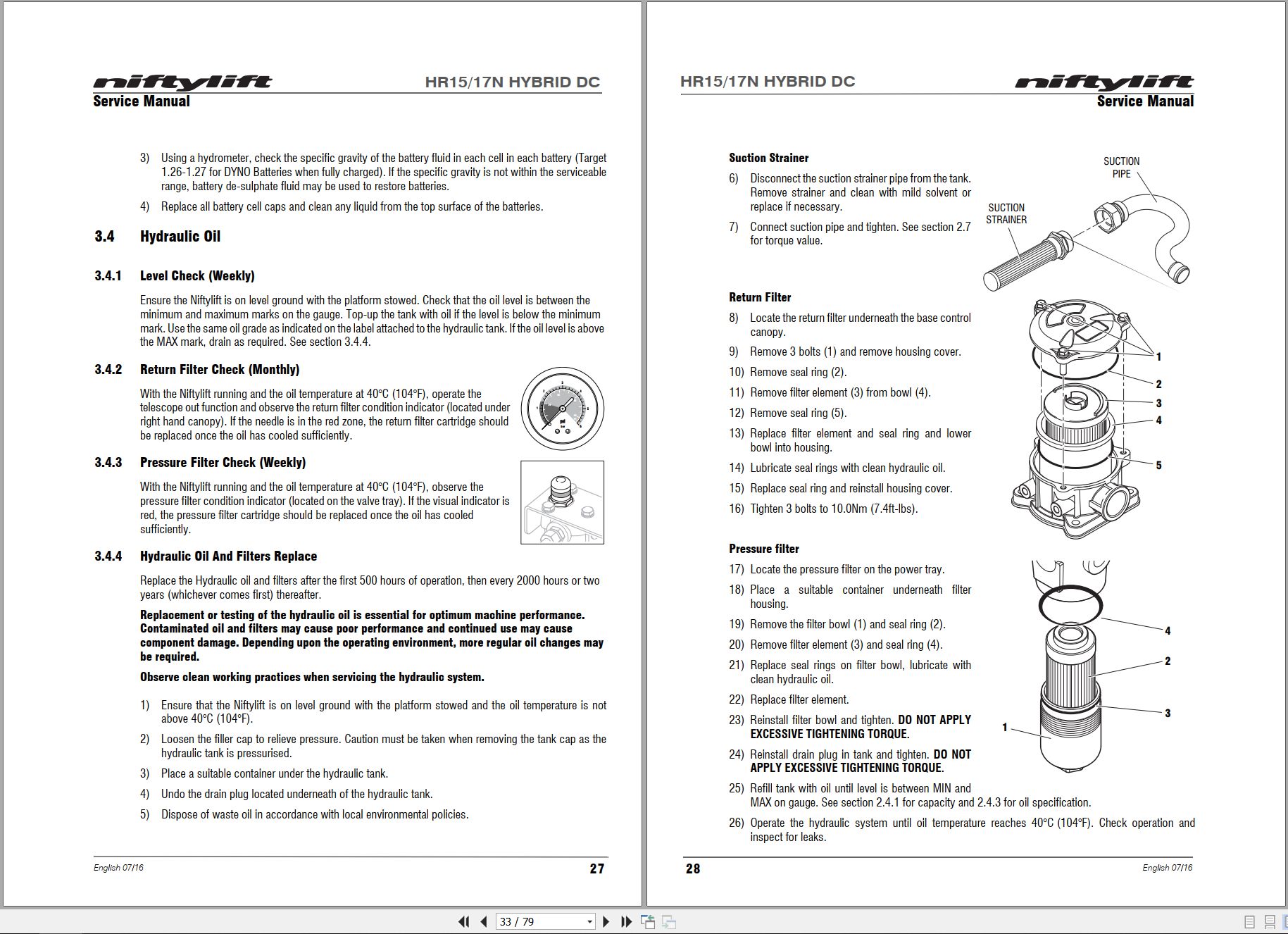 NIFTYLIFT Towable Boom Lifts 120TE 32827 Operating Service Parts Manual And Diagram 2019 (2)