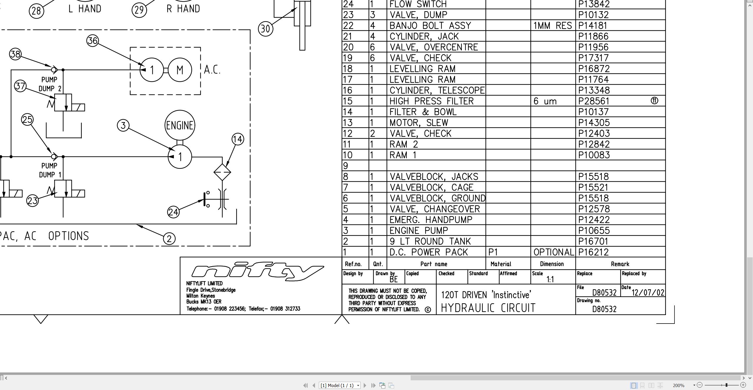 NIFTYLIFT Towable Boom Lifts 120TE 41304 Operating Service Parts Manual And Diagram 2019 EN NL (4)