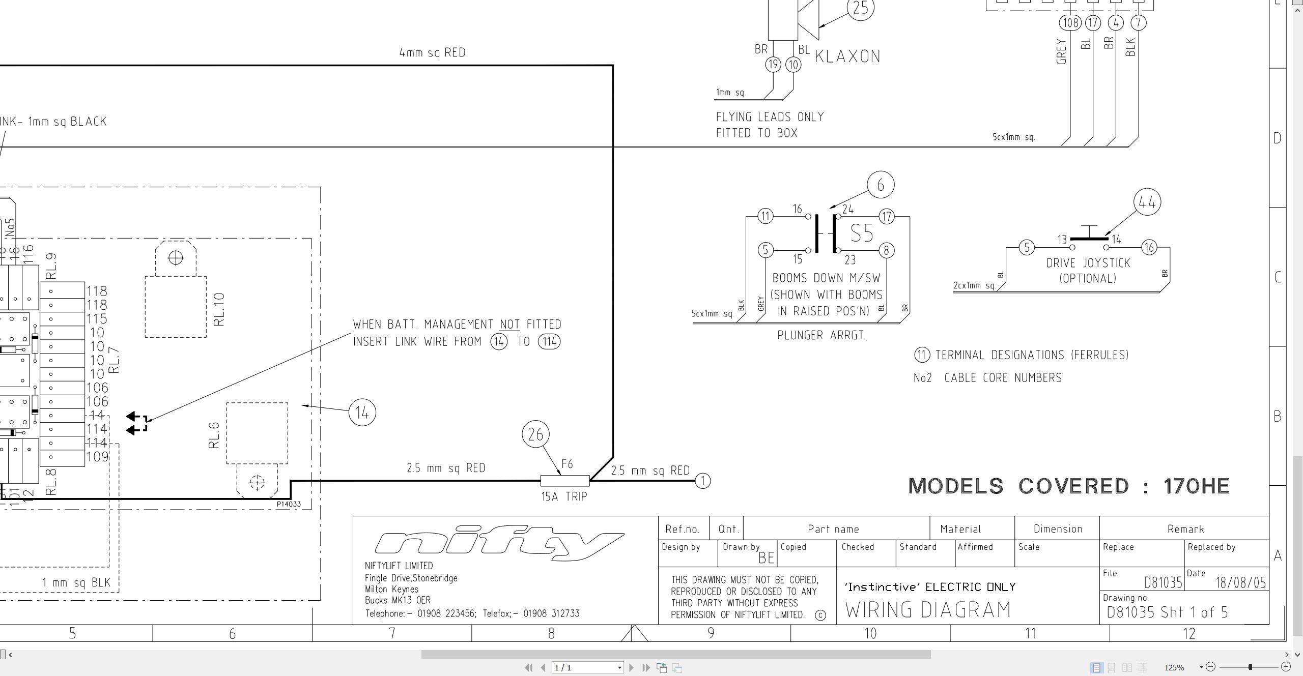 NIFTYLIFT Towable Boom Lifts 170 23545 Operating Parts Manual And Diagram 2012 EN NL (3)