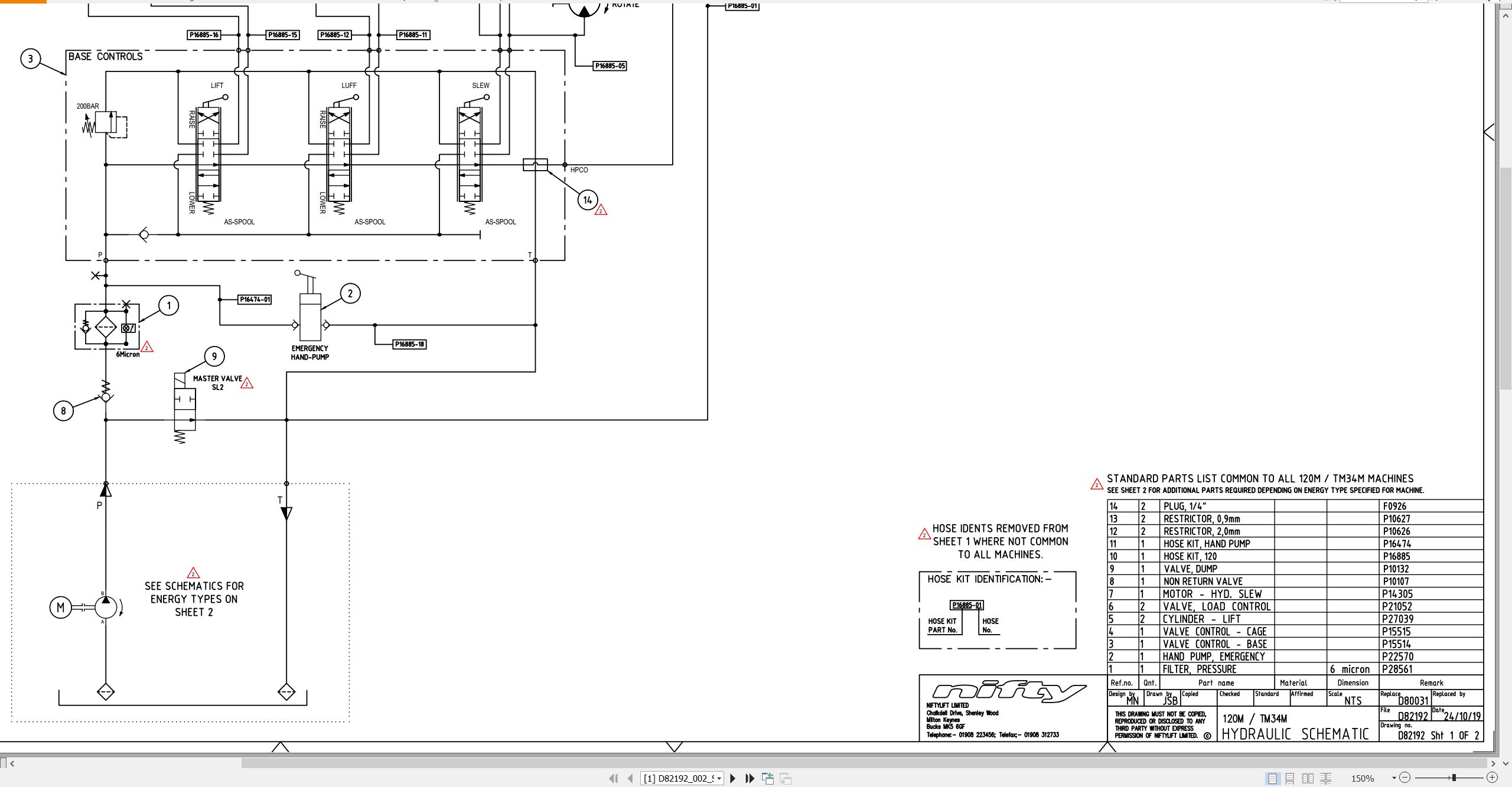 NIFTYLIFT Towable Boom Lifts TM34 63370 Operating Service Parts Manual And Diagram 2025 (4)