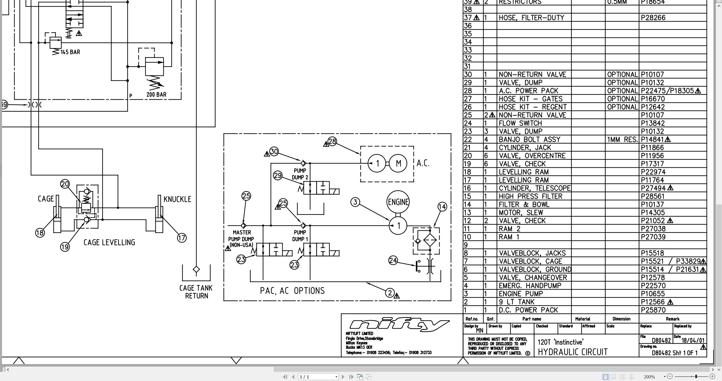 NIFTYLIFT Towable Boom Lifts TM34T 52618 Operating Service Parts Manual And Diagram 2023 (4)