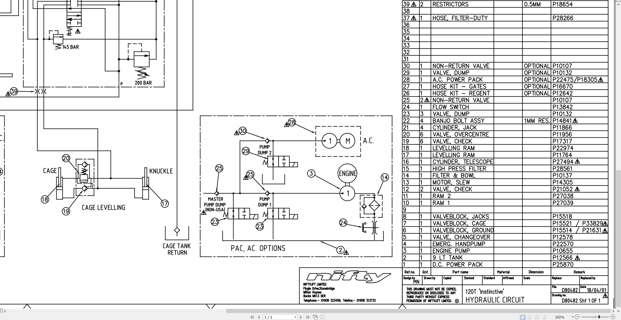 NIFTYLIFT Towable Boom Lifts TM34T 57856 Operating Service Parts Manual And Diagram 2023 (4)