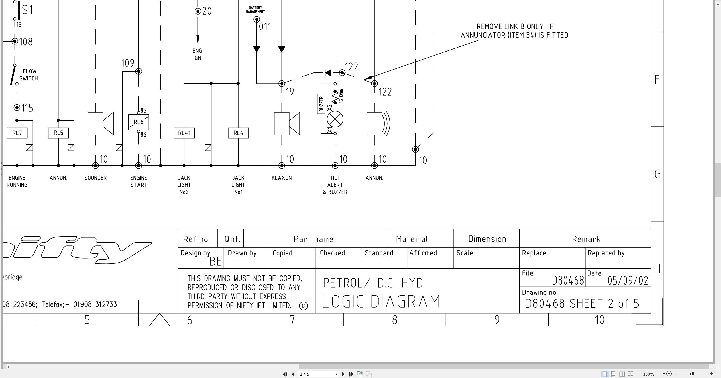 NIFTYLIFT Towable Boom Lifts TM34T 59293 Operating Service Parts Manual And Diagram 2024 (2)