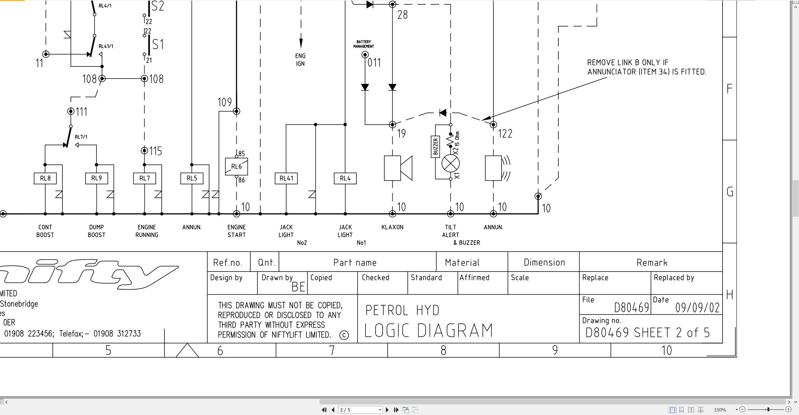 NIFTYLIFT Towable Boom Lifts TM34T 59958 Operating Service Parts Manual And Diagram 2024 (3)