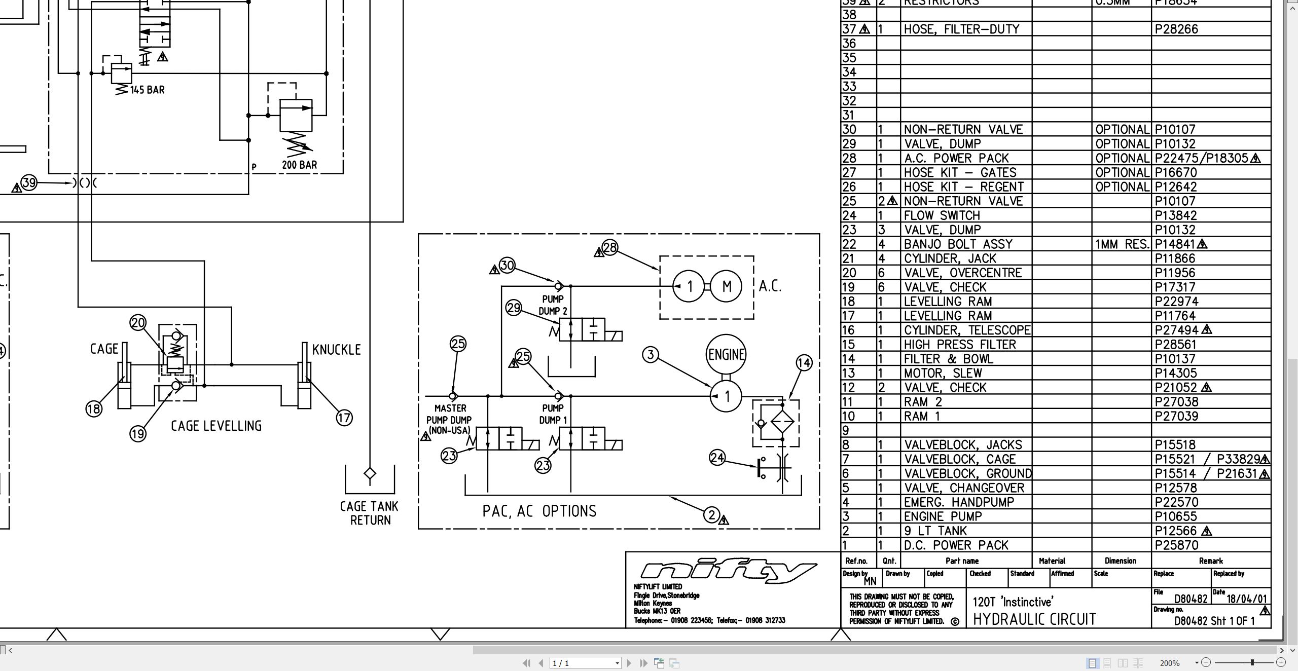 NIFTYLIFT Towable Boom Lifts TM34T 60297 Operating Service Parts Manual And Diagram 2024 (4)