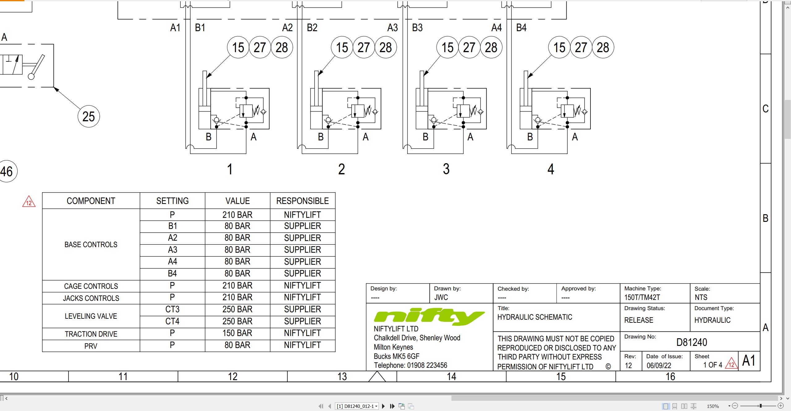 NIFTYLIFT Towable Boom Lifts TM42T 55978 Operating Service Parts Manual And Diagram 2023 (4)