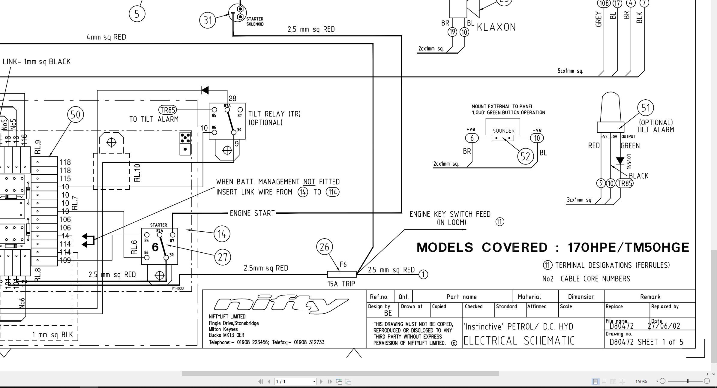 NIFTYLIFT Towable Boom Lifts TM50 29650 Operating Parts Manual And Diagram 2015 (4)