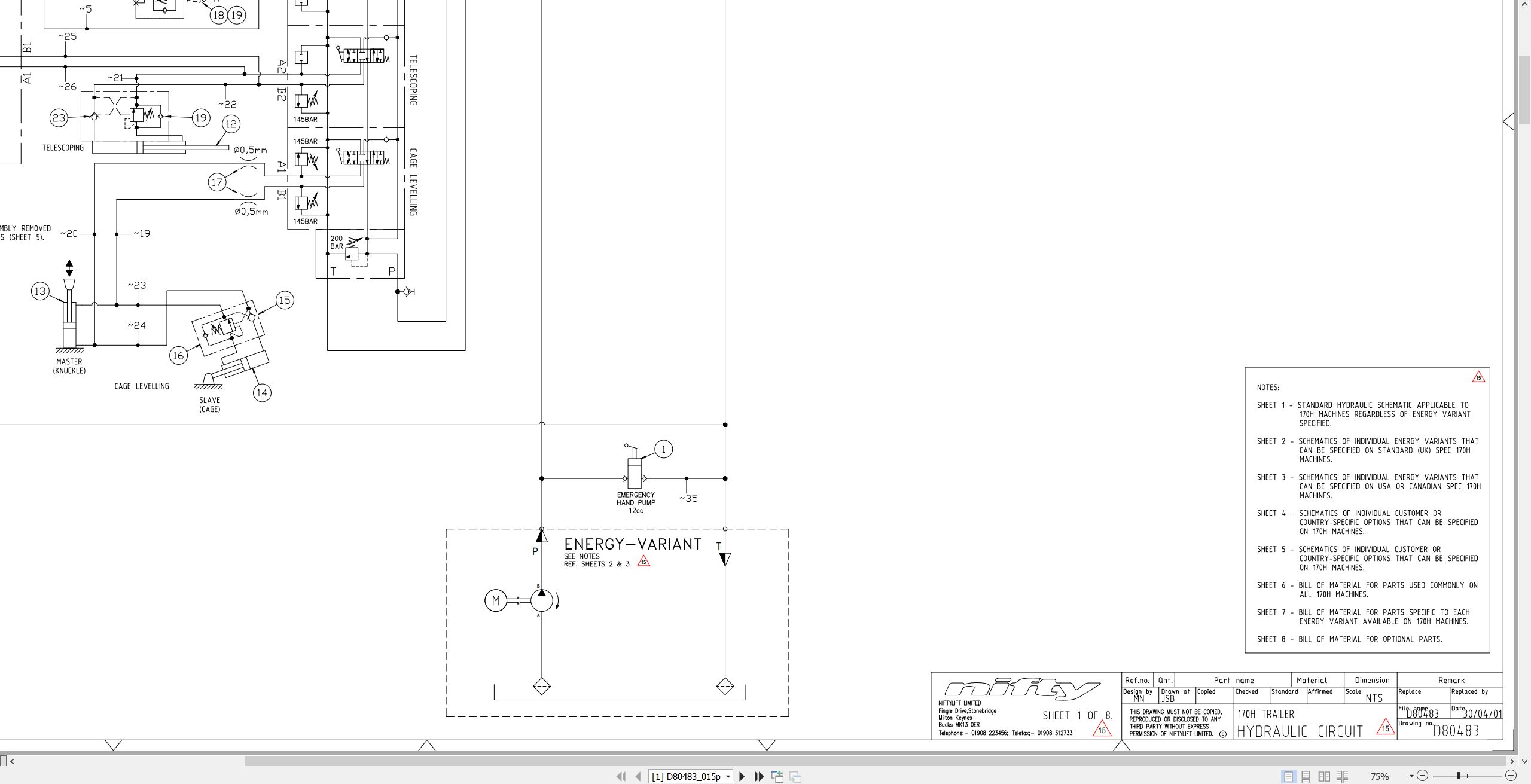 NIFTYLIFT Towable Boom Lifts TM50 50706 Operating Service Parts Manual And Diagram 2022 (4)