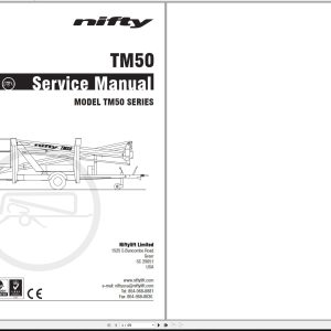NIFTYLIFT Towable Boom Lifts TM50 56057 Operating Service Parts Manual And Diagram 2025 (1)